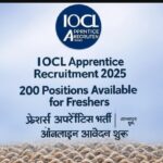 IOCL Apprentice Recruitment 2025
