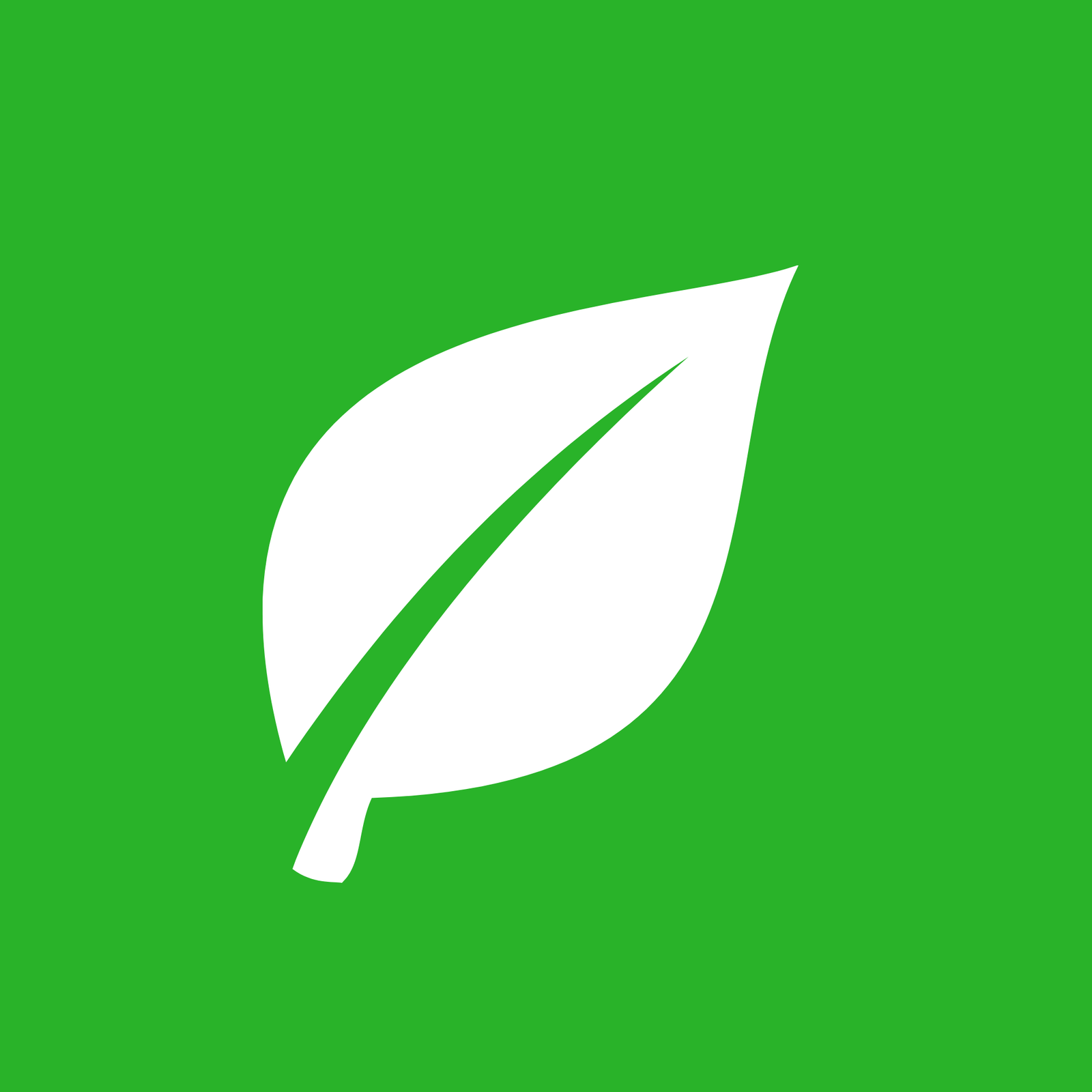 Fresh Jobs website logo featuring a white leaf logo on a green background.